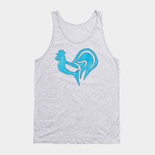 Rooster tee Tank Top